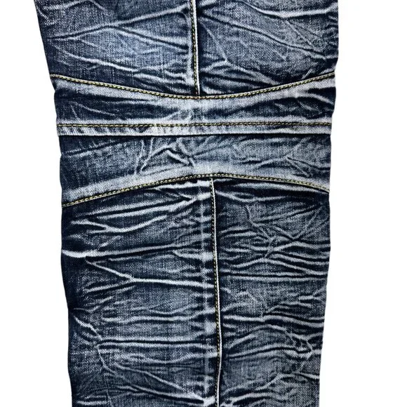 Damati Ripped Denim Moto Style Jean (42)